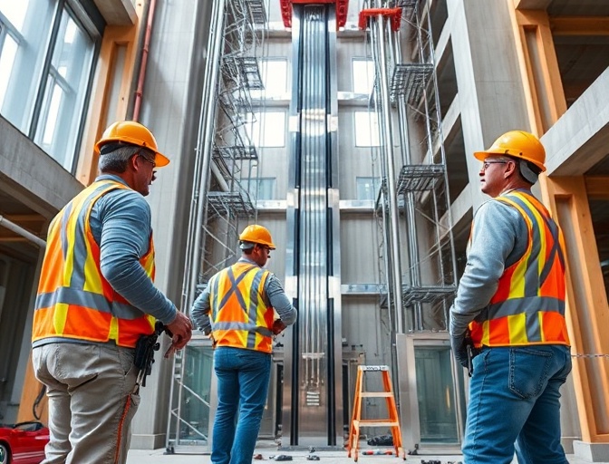 Asansör Kuyusu Montajı