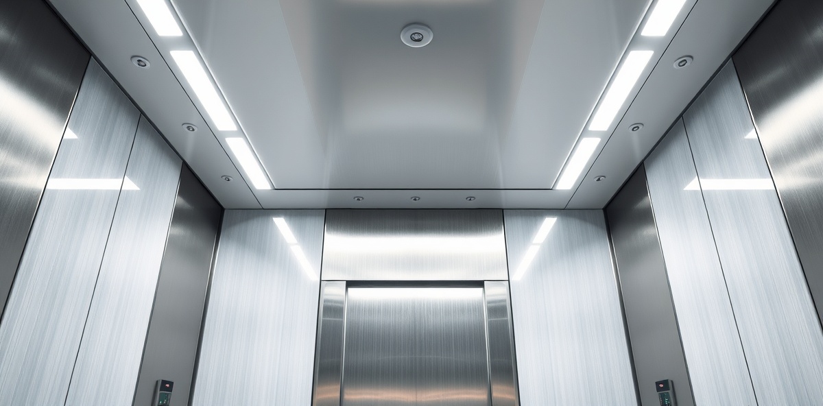Hastane Asansör İç Görünüm